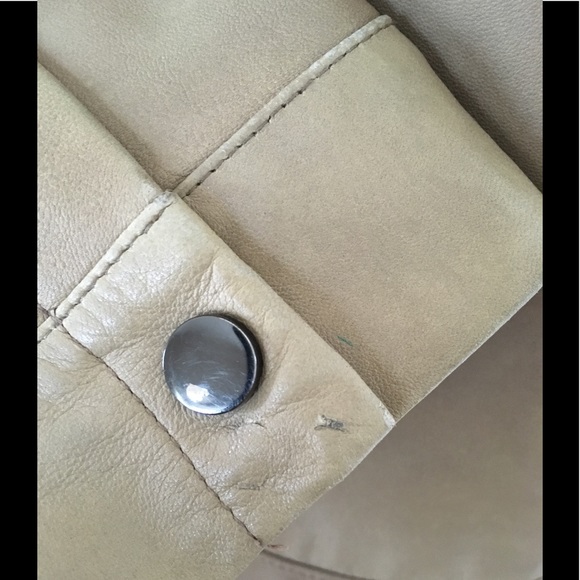 Motorcycle jacket soft Leather jacket motorcycle jacket Jones NY leather jacket - Picture 3 of 8